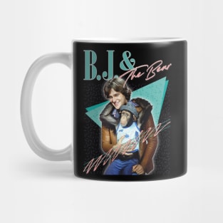 BJ & The Bear - 80s Vintage Style Design Mug